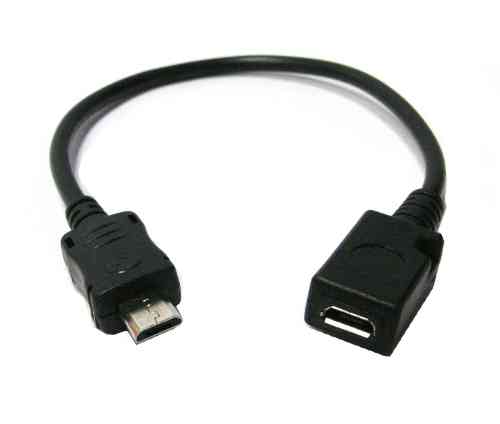 Micro USB M/F Short Cable